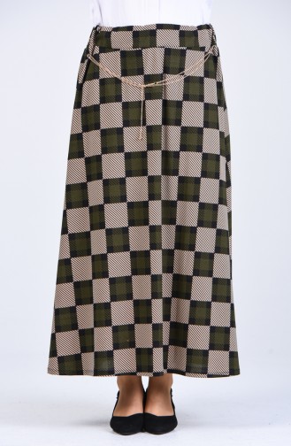 Khaki Skirt 2045-03