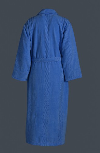 Blue Towel and Bathrobe Set 2024-01