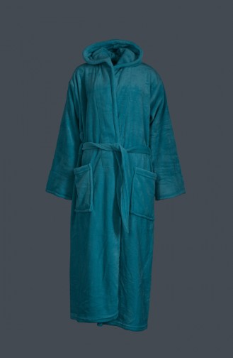 Turquoise Towel and Bathrobe Set 2038-01