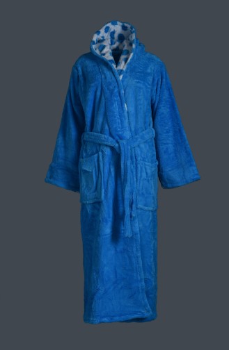 Blau Handtuch und Bademantel-Sets 2047-01