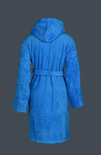 Blue Towel and Bathrobe Set 4015-01