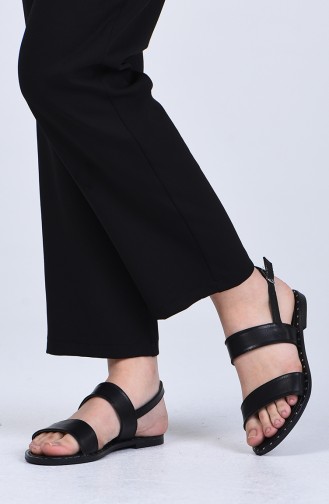 Black Summer Sandals 0005-01