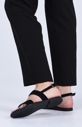 Black Summer Sandals 0005-02