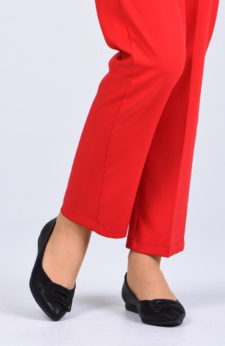 Ballerine Pour Femme Noir 0220-01