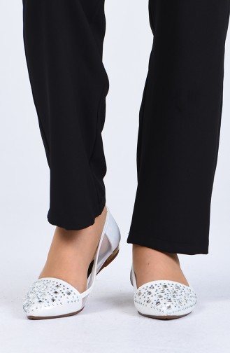 Ballerine Pour Femme Perle 0605-03