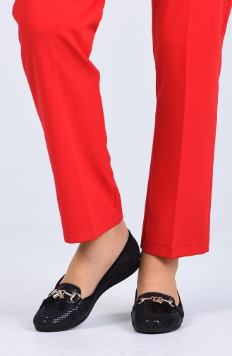 Ballerine Pour Femme Noir 9322-03