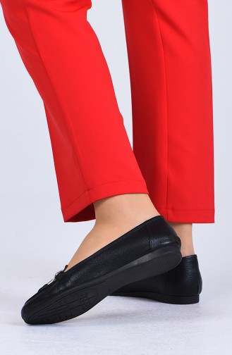 Ballerine Pour Femme Noir 9322-05