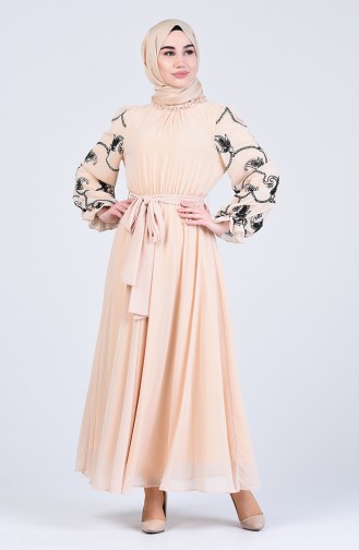 Robe Hijab Caramel 0370-03