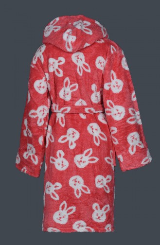 Coral Towel and Bathrobe Set 4008-01