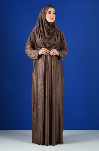 ملابس الصلاة بني مائل للرمادي 1118-06