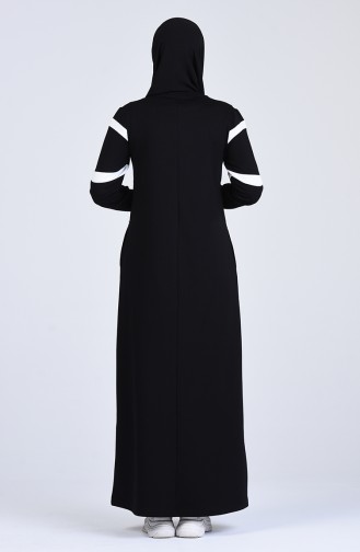 فستان أسود 9189-01
