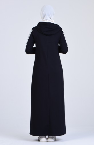 Robe Hijab Bleu Marine 9199-02