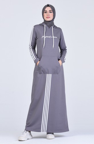 Hooded Sports Dress 9199-05 Smoked 9199-05