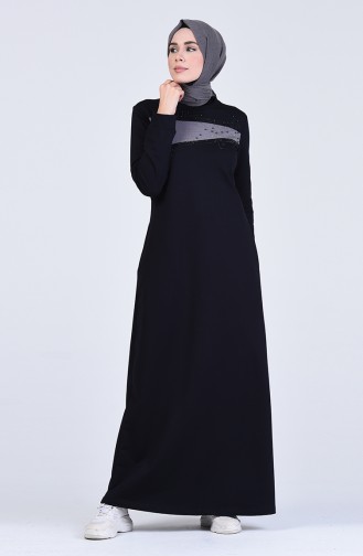 Robe Hijab Bleu Marine 9208-02