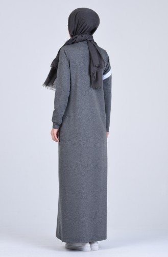 Anthracite Abaya 9142-03