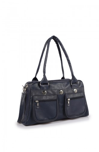 Navy Blue Shoulder Bag 04Z-02