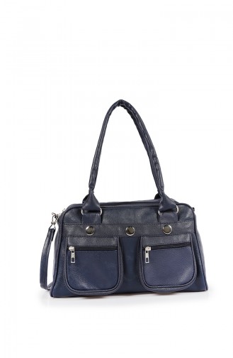 Navy Blue Shoulder Bag 04Z-02