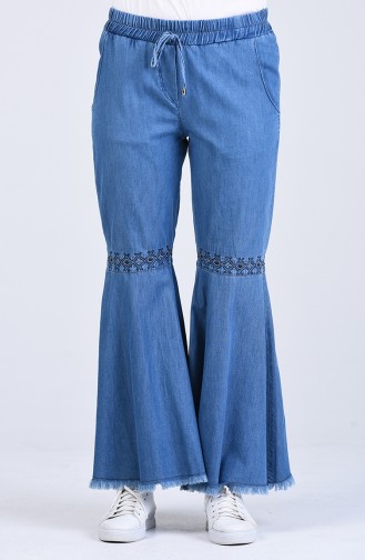 Denim Blue Pants 8072-01