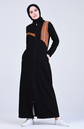 Black Abaya 9142-01