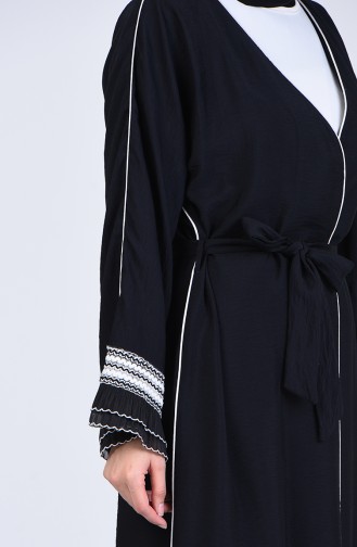 Habillé Hijab Noir 1079-01