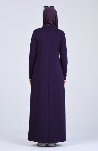 Purple İslamitische Jurk 9147-03