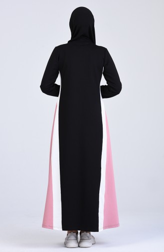 Robe Hijab Noir 6003S-02