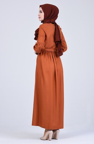 Robe Hijab Tabac 3145-02