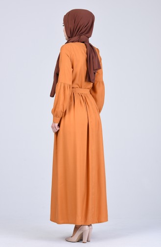 Robe Hijab Moutarde 3145-05