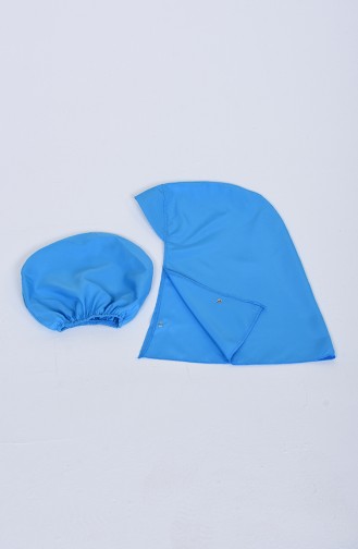 Blau Hijab Badeanzug 28119