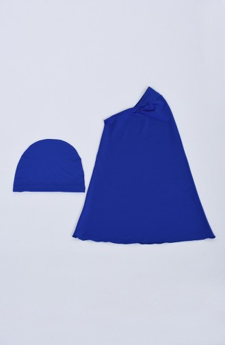 Saxon blue Swimsuit Hijab 20115-01