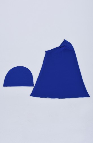 Maillot de Bain Hijab Blue roi 20127-02