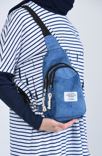 Navy Blue Belly Bag 4010LA
