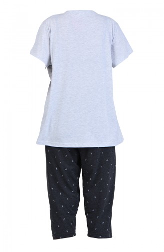 Grau Pyjama 812003-B