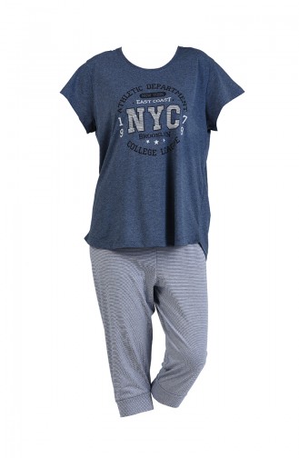 Anthracite Pyjama 912048-A