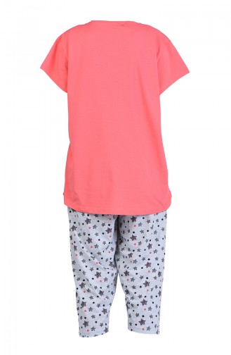 Light Coral Pyjama 912081-A