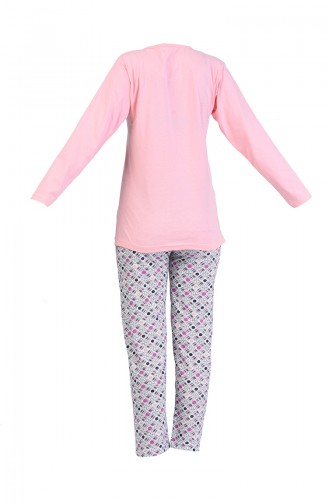 Lachsrosa Pyjama 2600-02