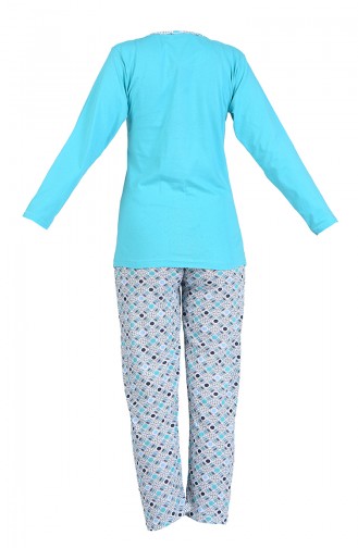 Grün Pyjama 2605-03