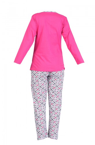 Dark Pink Pyjama 2605-07
