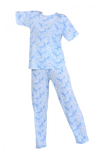 Blau Pyjama 6001-02