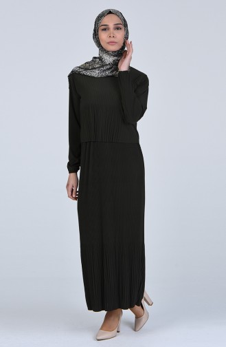 Robe Hijab Khaki 1001-06
