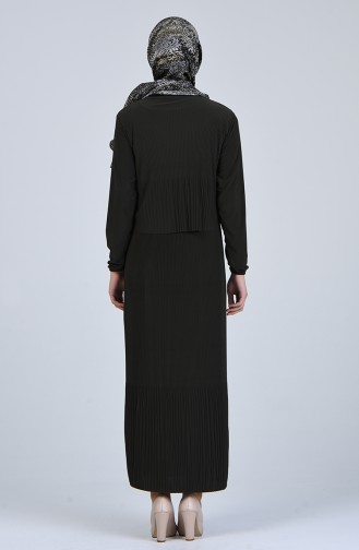 Robe Hijab Khaki 1001-06