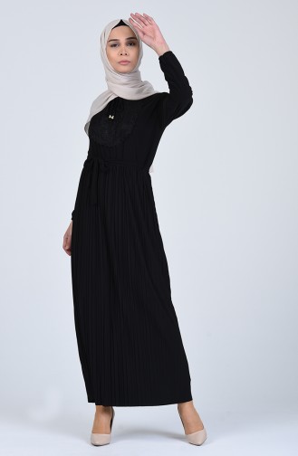 Robe Hijab Noir 1011-01