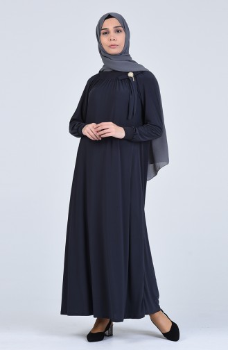 Anthracite Hijab Dress 1014-02