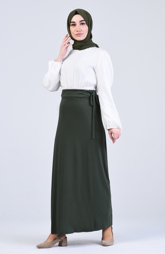 Khaki Skirt 0580-02