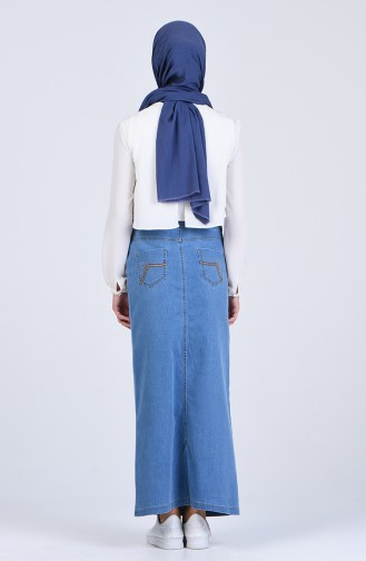 Denim Blue Skirt 0515-01