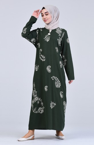 Robe Hijab Khaki 0044-01