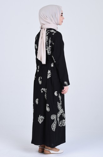 Robe Hijab Noir 0044-02