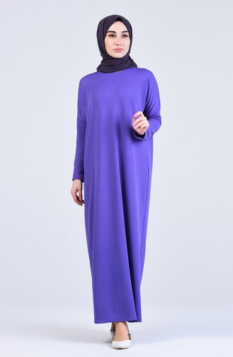 Robe Hijab Pourpre 2038-01