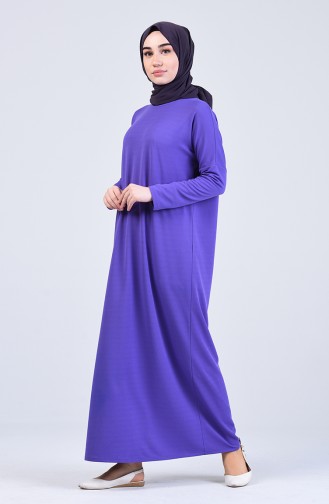 Lila Hijab Kleider 2038-01