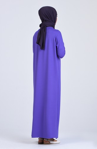 Robe Hijab Pourpre 2038-01